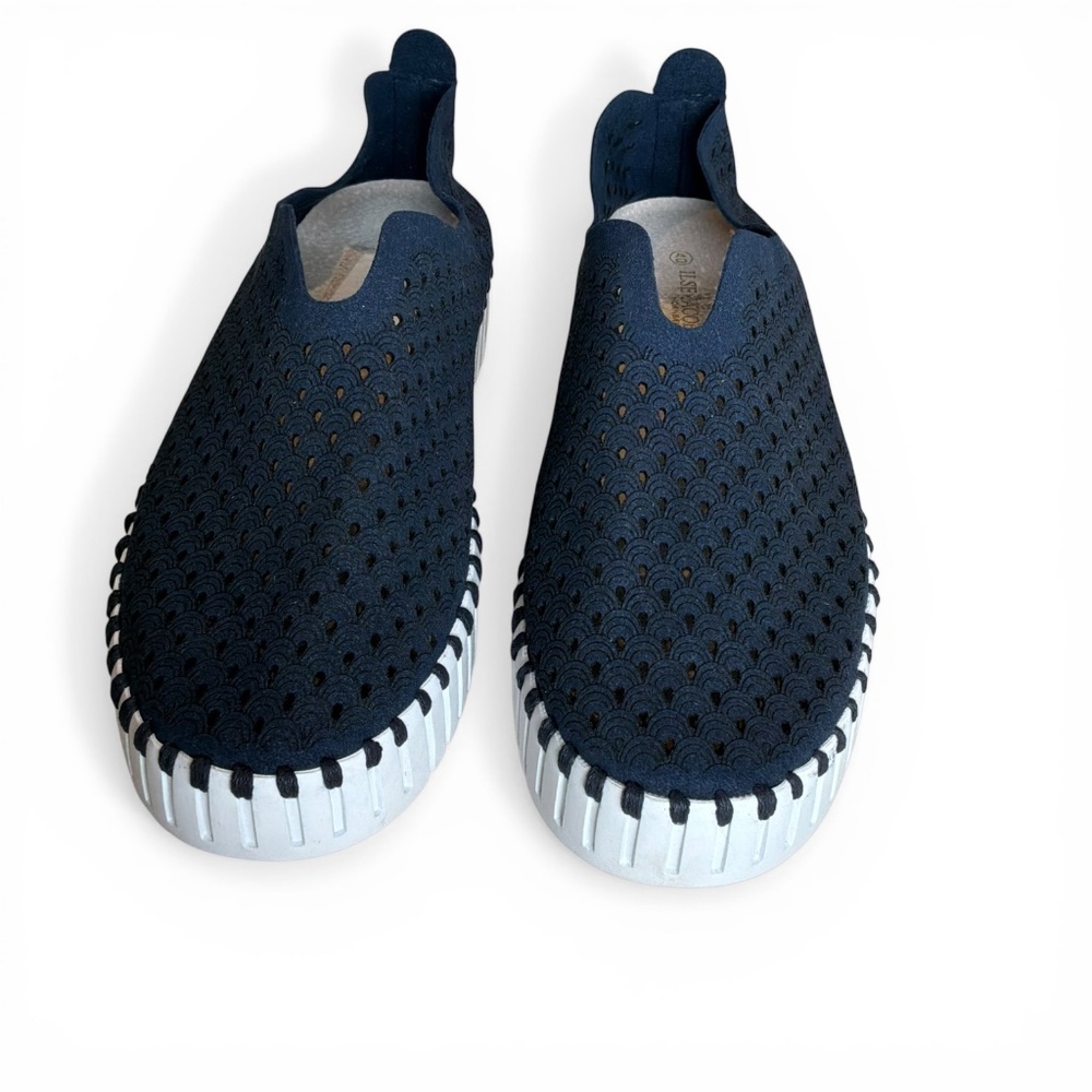 Ilse Jacobsen Shoes Tulip Sneaker in Navy Blue Size 10 - Picture 3 of 7